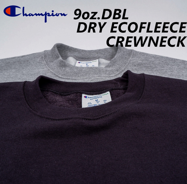 Champion - 9oz.DBL DRY ECOFLEECE CREWNECK