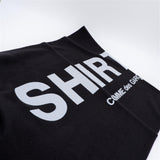 COMME des GARCONS - WOOL CLOTH ON LOGO PRINT