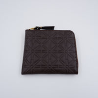 COMME des GARCONS - EMBOSSED(BROWN)