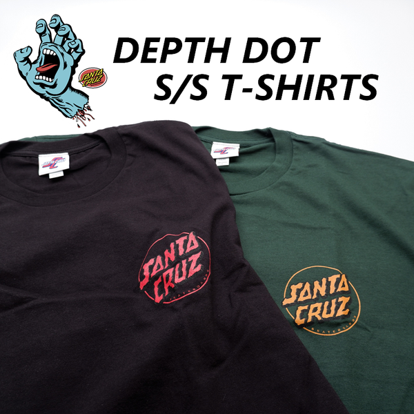 SANTA CRUZ-DEPTH DOT S/S T-SHIRTS
