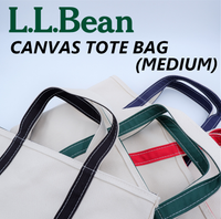L.L.Bean - CANVAS TOTE BAG MEDIUM