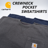 Carhartt - CREWNECK POCKET SWEATSHIRTS