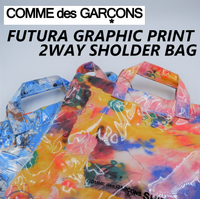 COMME des GARCONS - FUTURA GRAPHIC PRINT 2WAY SHOLDER BAG