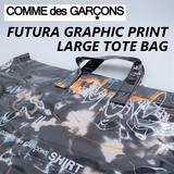 COMME des GARCONS - FUTURA GRAPHIC PRINT LARGE TOTE BAG
