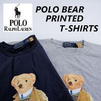 POLO RALPH LAUREN - POLO BEAR PRINTED T-SHIRTS